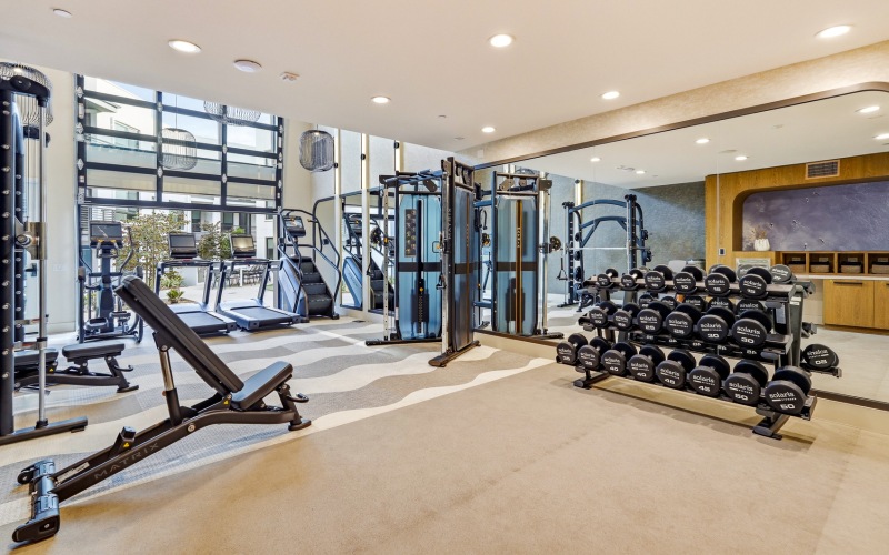 Gym Fitness Room with Cardio