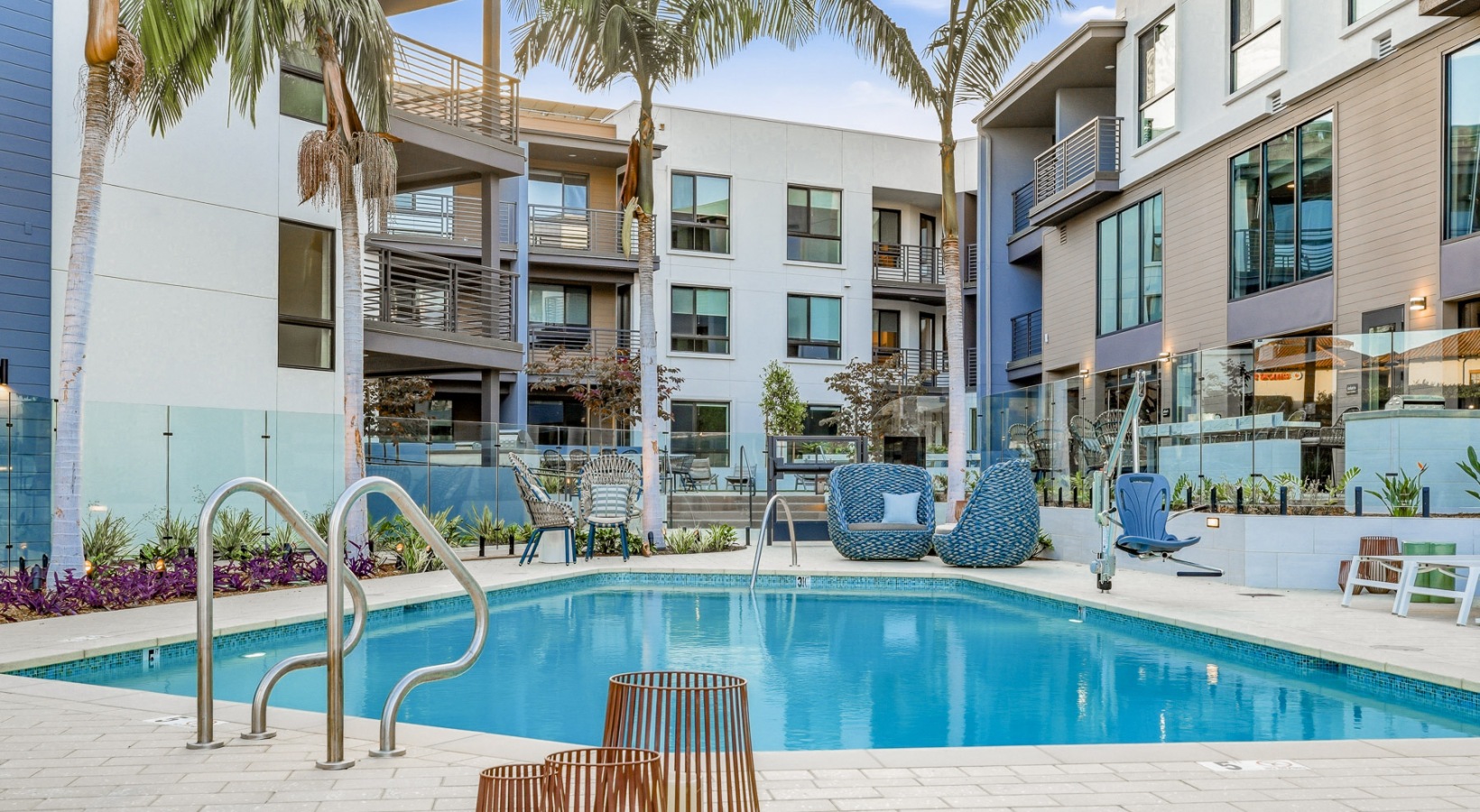 Pool Courtyard
