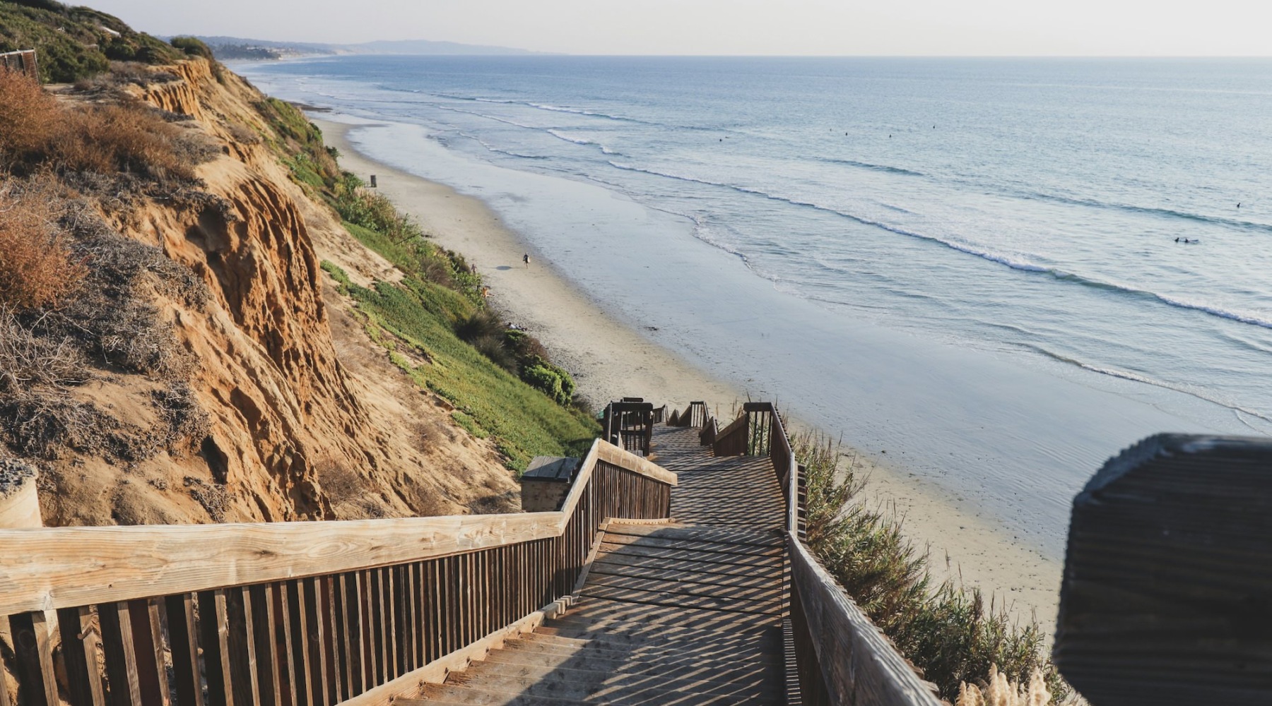 steps to a beach